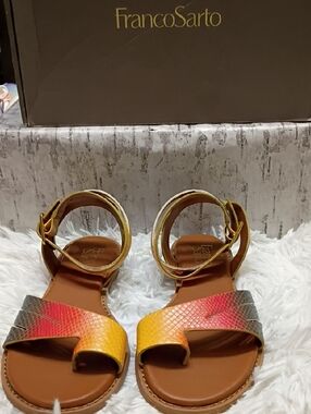 Franco Sarto L-Green Women's Sz 6.5 M Sandals 🆕